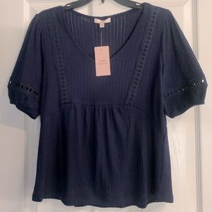 Como Vintage short sleeved top size medium - brand new with tags (NWT)